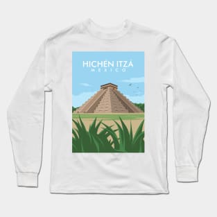 Chichén Itzá chichen itza mexico Long Sleeve T-Shirt